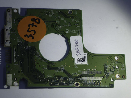 Western Digital WD20NMVW-11AV3S3 2060-771961-001 REV A  PCB for Sale