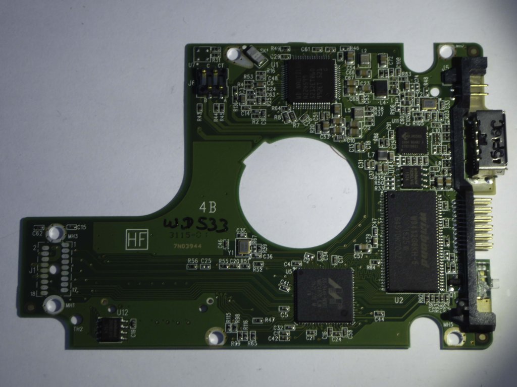 Western Digital WD20NMVW-11EDZS2 2060-771961-001 REV B  PCB for Sale