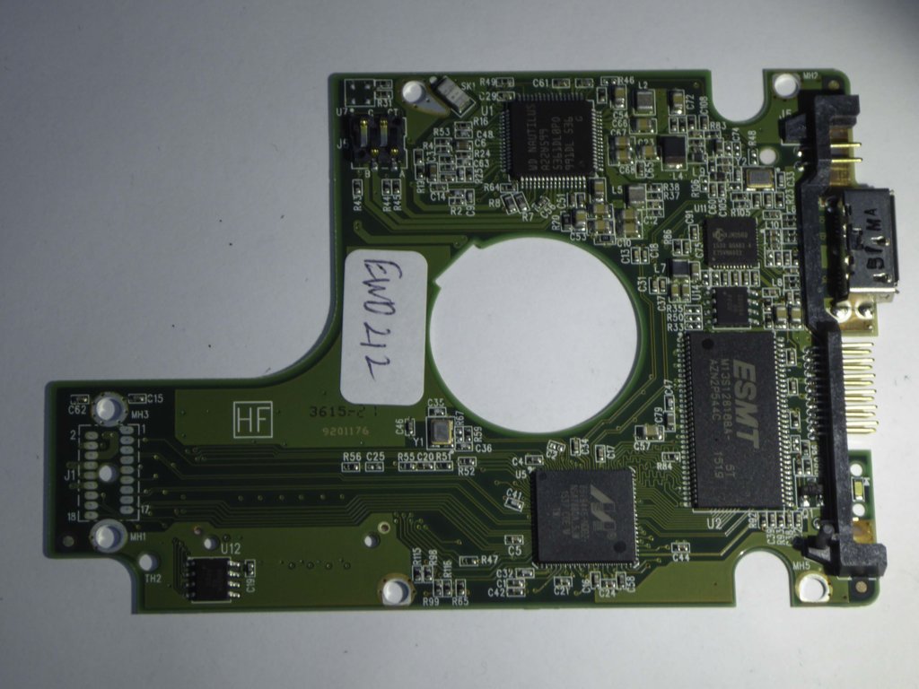 Western Digital WD20NMVW-11EDZS2 2060-771961-001 REV B  PCB for Sale