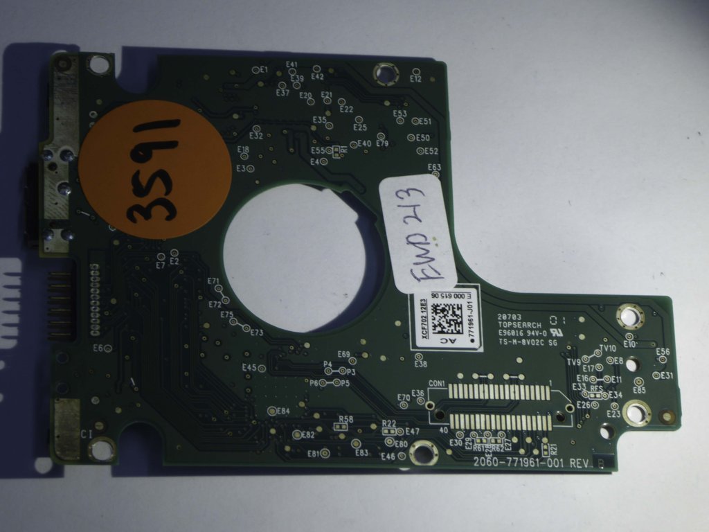 Western Digital WD20NMVW-11EDZS2 2060-771961-001 REV B  PCB for Sale