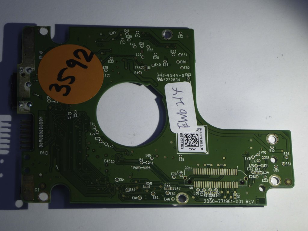 Western Digital WD20NMVW-11EDZS2 2060-771961-001 REV B  PCB for Sale