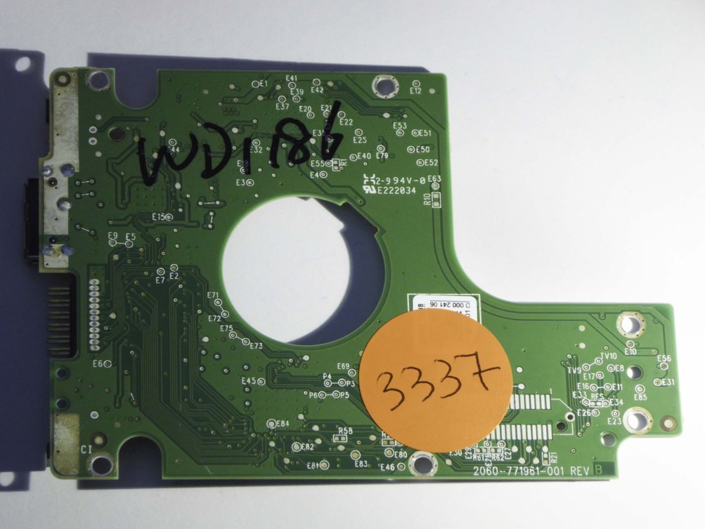 Western Digital WD20NMVW-11EDZS3 2060-771961-001 REV B  PCB for Sale