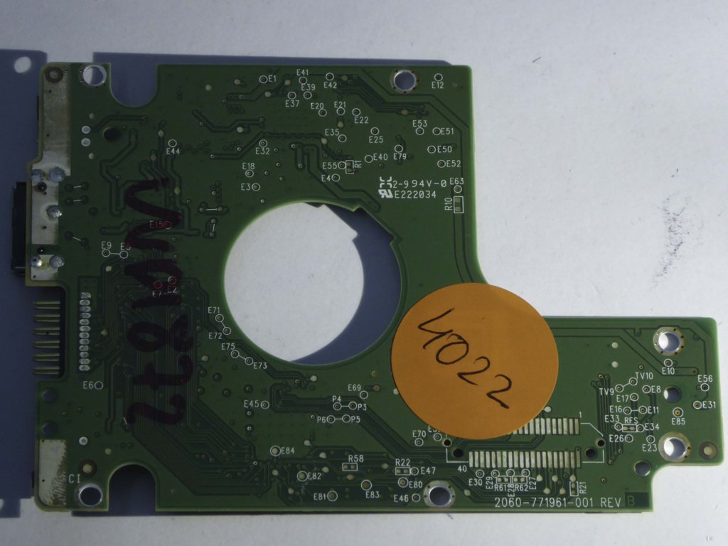 Western Digital WD20NMVW-11EDZS3 2060-771961-001 REV B  PCB for Sale
