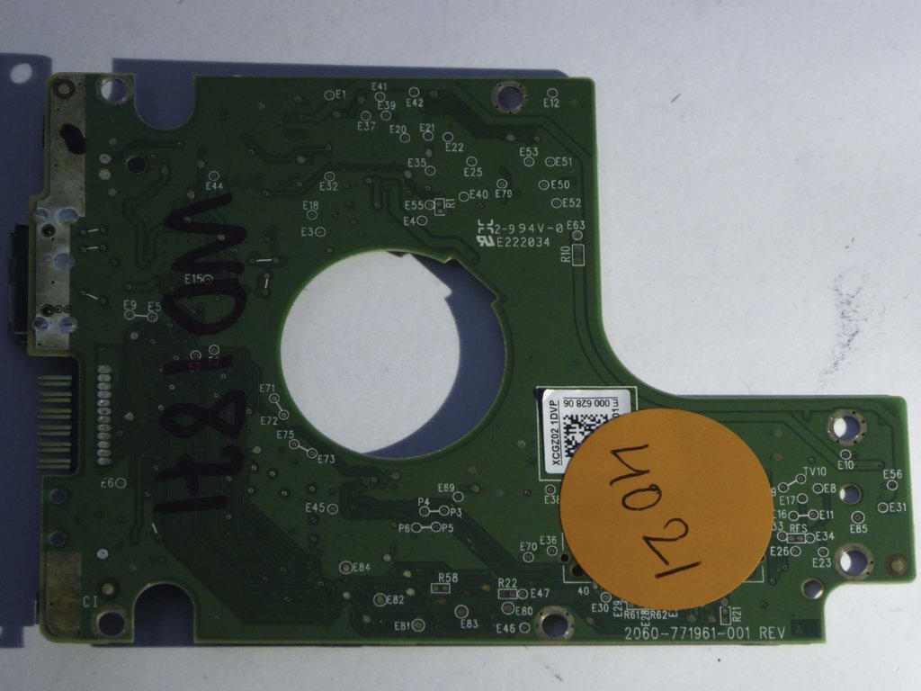 Western Digital WD20NMVW-11EDZS6 2060-771961-001 REV A  PCB for Sale