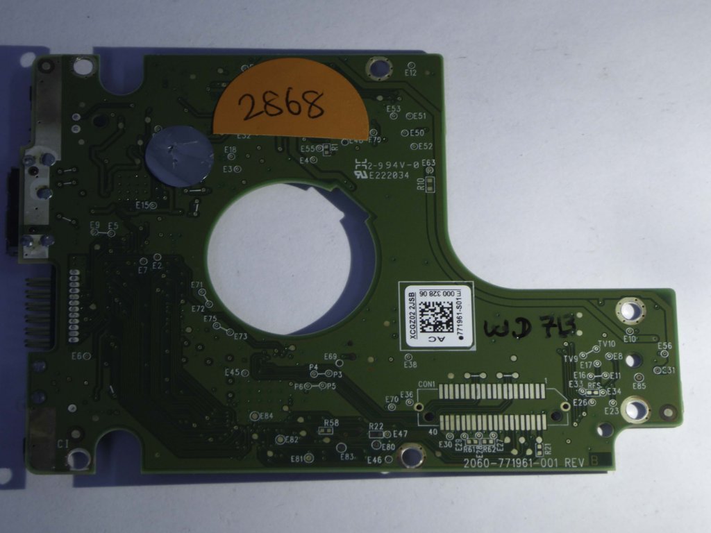 Western Digital WD20NMVW-11EDZS6 2060-771961-001 REV B  PCB for Sale