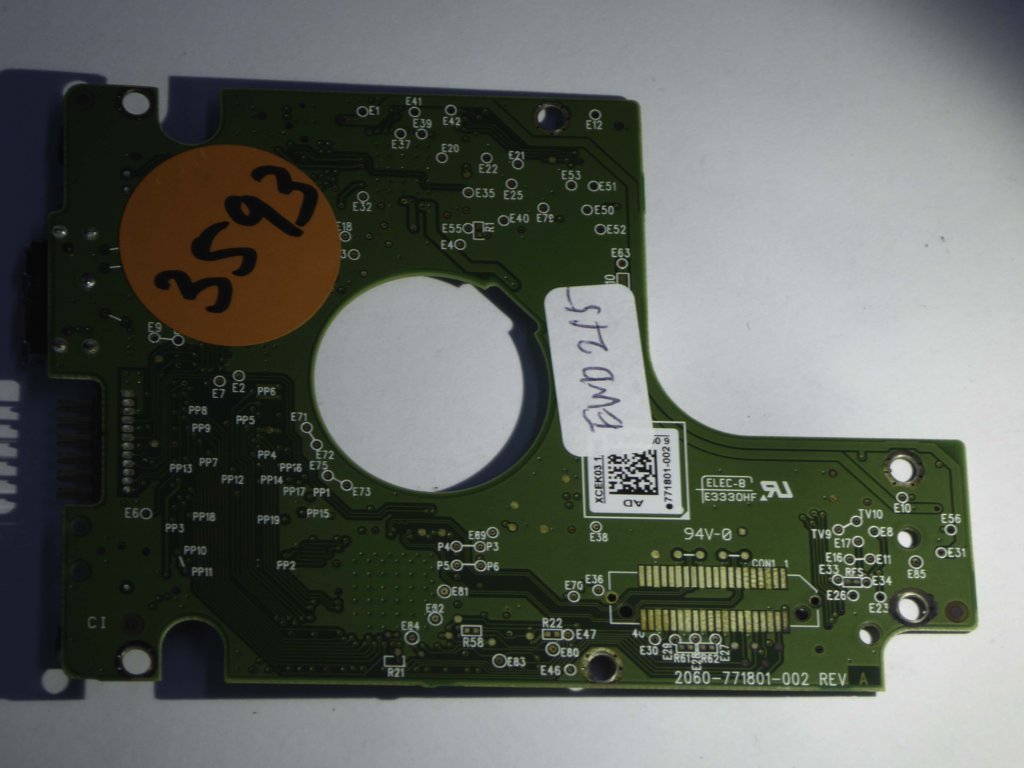Western Digital WD20NMVW-11W68S0 2060-771801-002 REV A  PCB for Sale