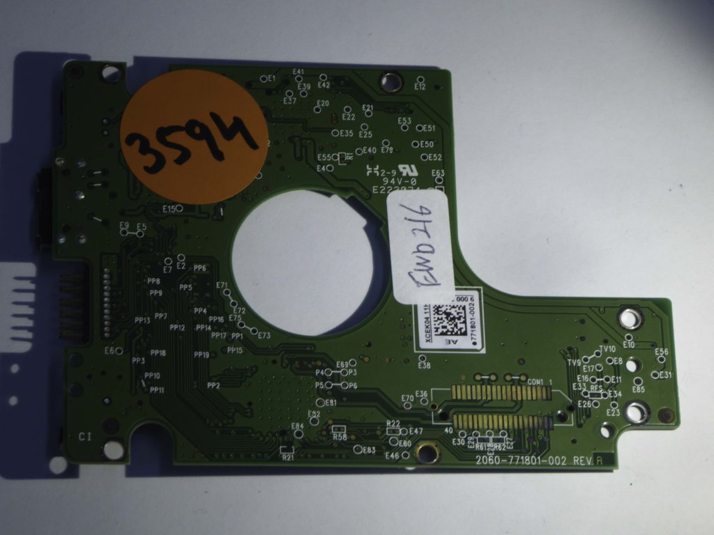 Western Digital WD20NMVW-11W68S0 2060-771801-002 REV A  PCB for Sale