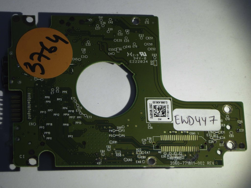 Western Digital WD20NMVW-11W68S0 2060-771801-002 REV A  PCB for Sale