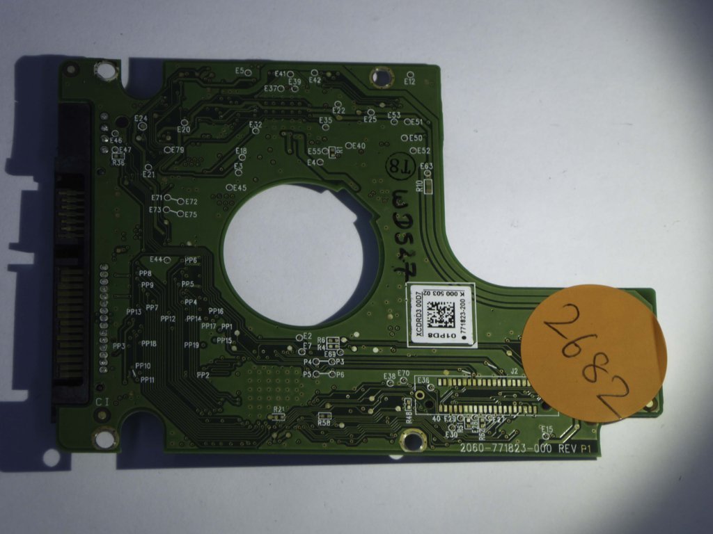 Western Digital WD20NPVT-00Z2TT0 2060-771823-000 REV P1  PCB for Sale