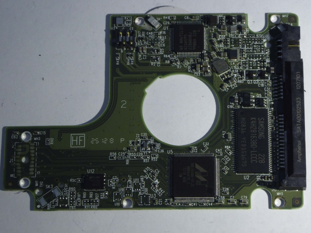 Western Digital WD20NPVT-11Z2TT0 2060-771823-000 REV A  PCB for Sale