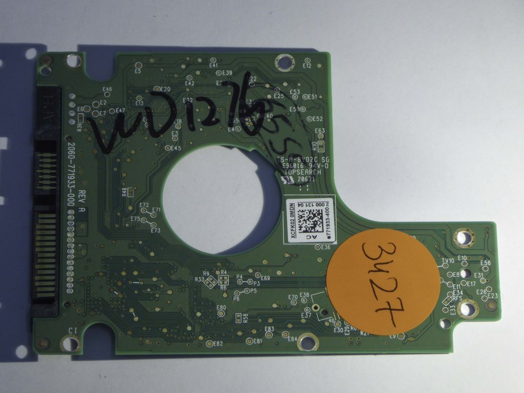 Western Digital WD20NPVX-00EA4T0 2060-771933-000  PCB for Sale