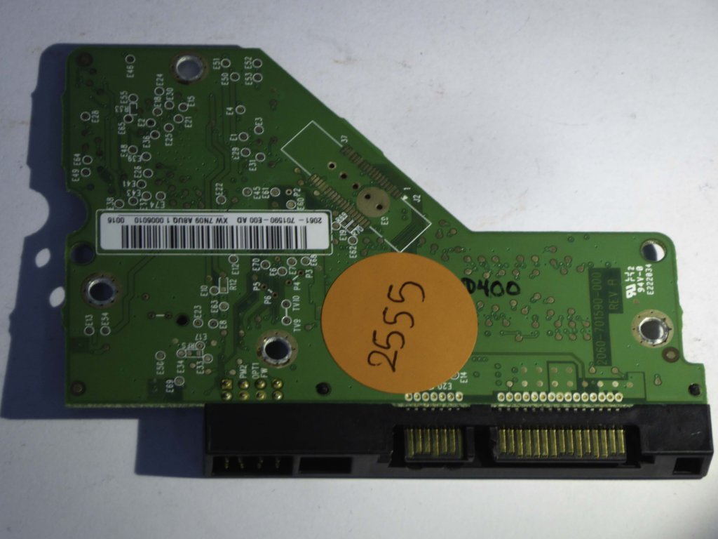 Western Digital WD2500AAJS-08L7A0 2060-701590-000 REV A  PCB for Sale