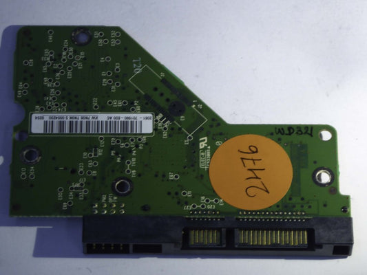 Western Digital WD2500AAJS-75M0A0 2060-701590-000 REV A  PCB for Sale