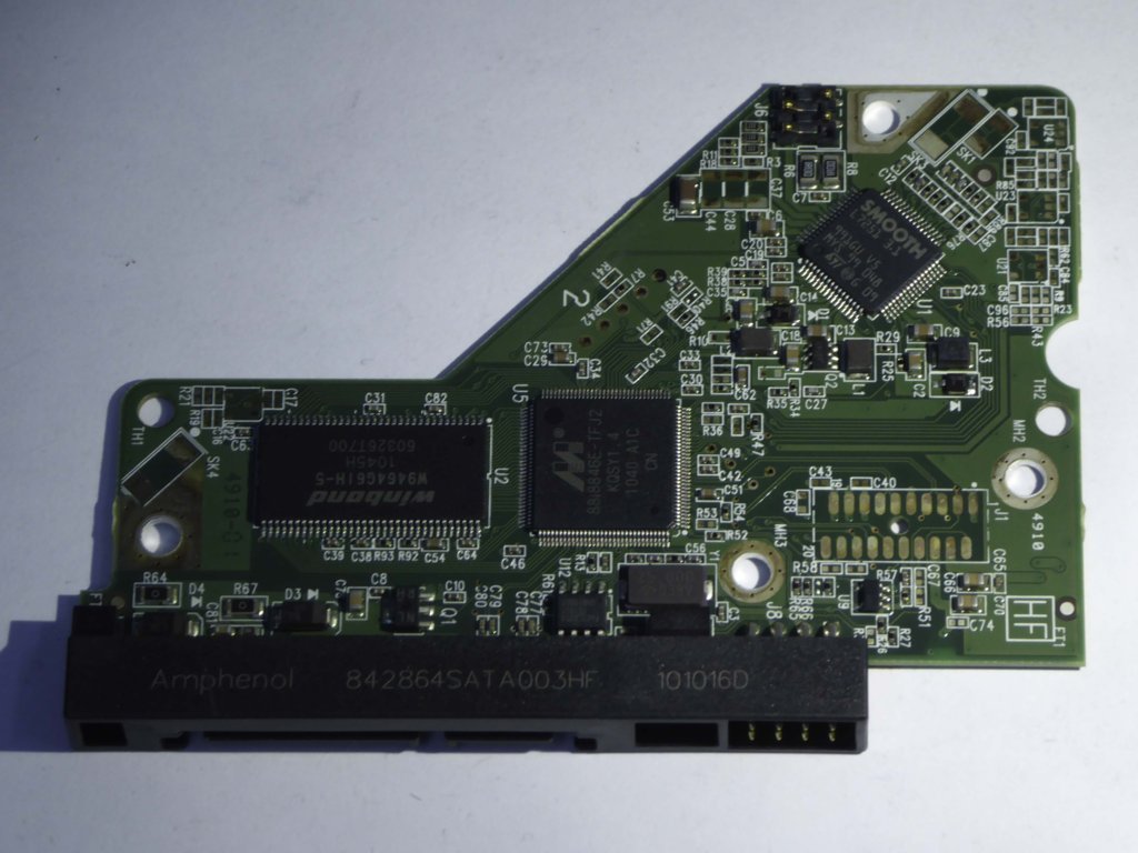 Western Digital WD2500AAJS-75M0A0 2060-771590-001 REV A  PCB for Sale