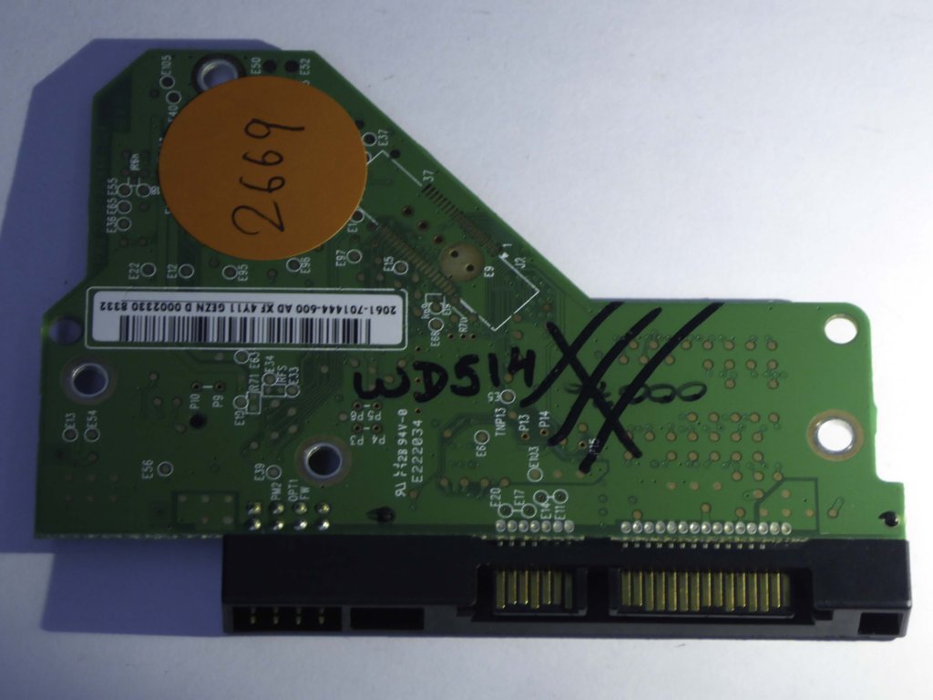 Western Digital WD2500AAJS-75VWA0 2060-701444-004 REV A  PCB for Sale