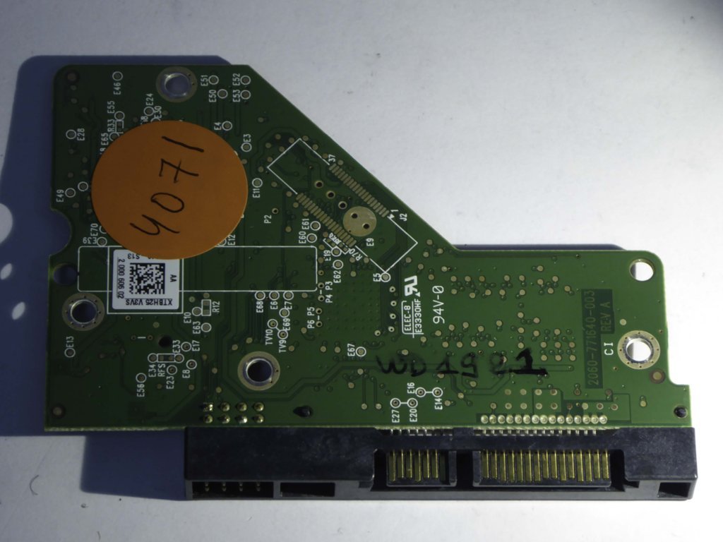Western Digital WD2500AAKX-603CA0 2060-771640-003 REV A  PCB for Sale