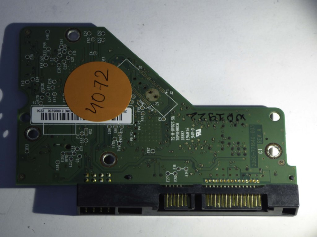 Western Digital WD2500AAKX-603CA0 2060-771640-003 REV A  PCB for Sale
