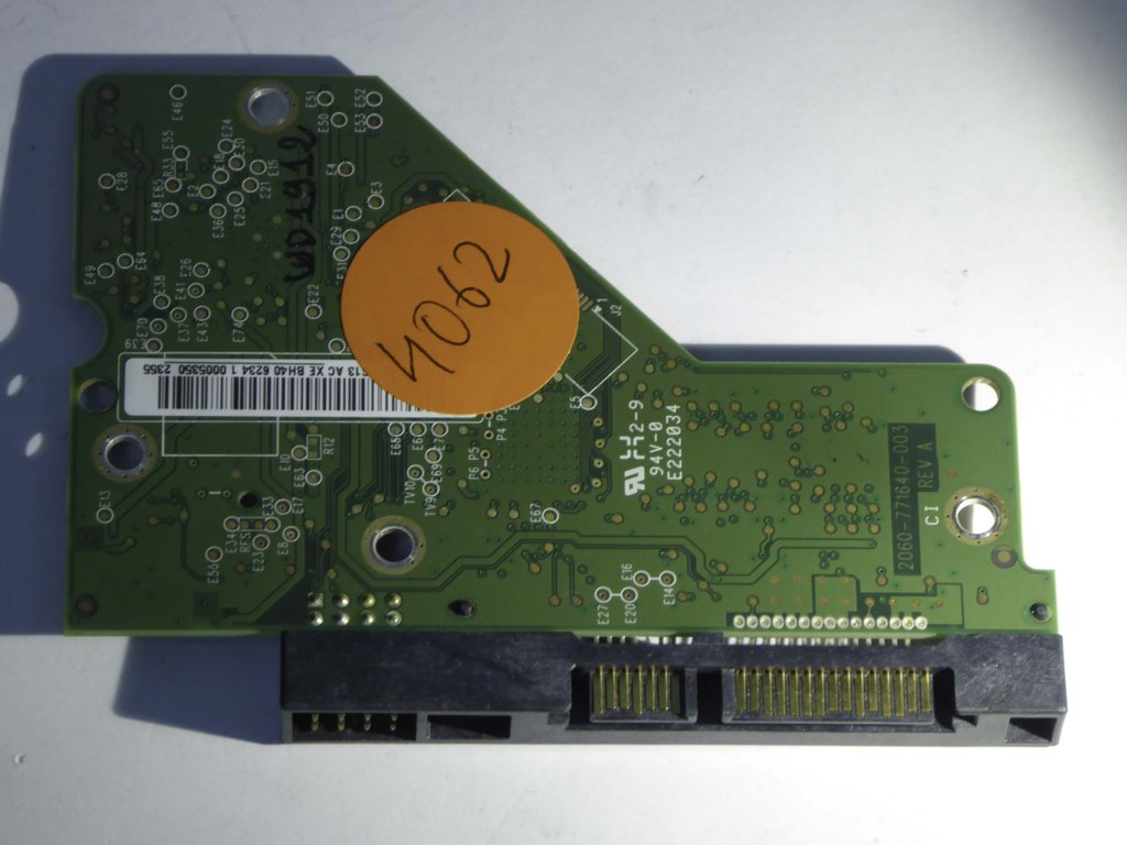 Western Digital WD2500AAKX-753CA1 2060-771640-003 REV A  PCB for Sale