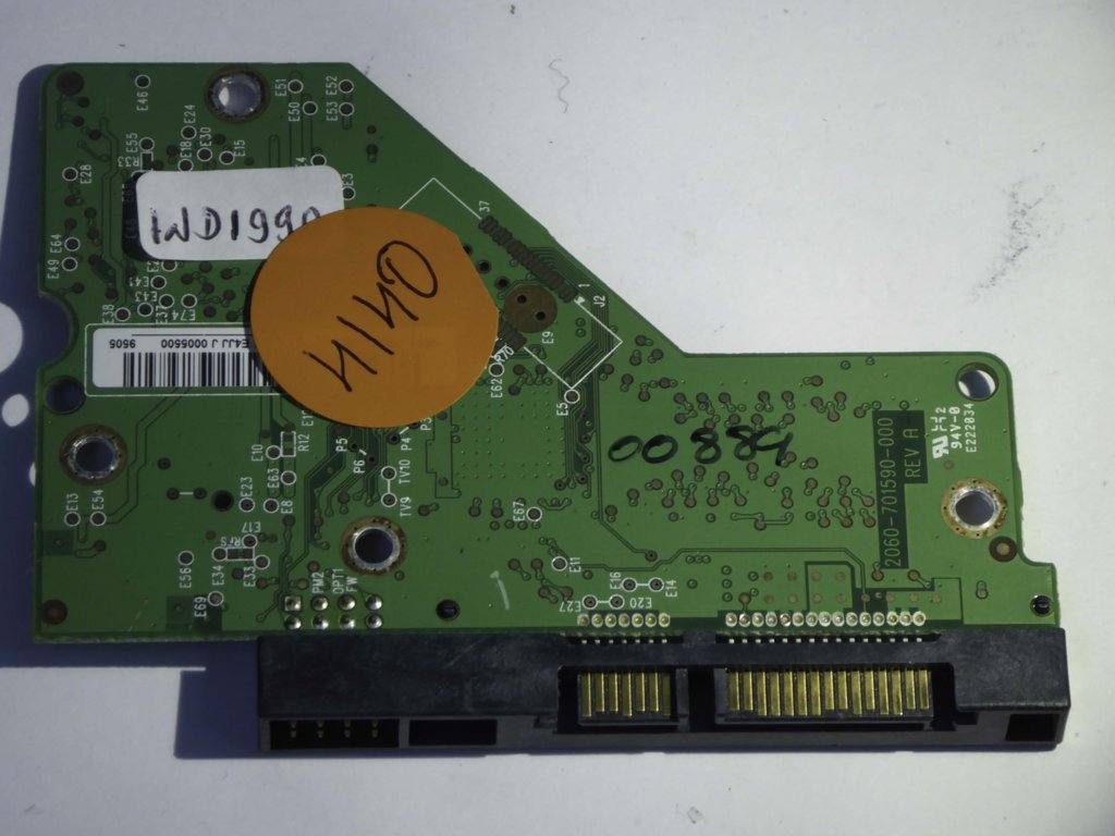WD SATA Hard Drive Disk WD1600AAJS WD3200AAKS 2060-701590-000 PCB Board Rev A