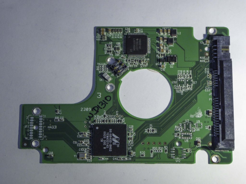Western Digital WD2500BEKT-60F3T1 2060-701574-001 REV A  PCB for Sale