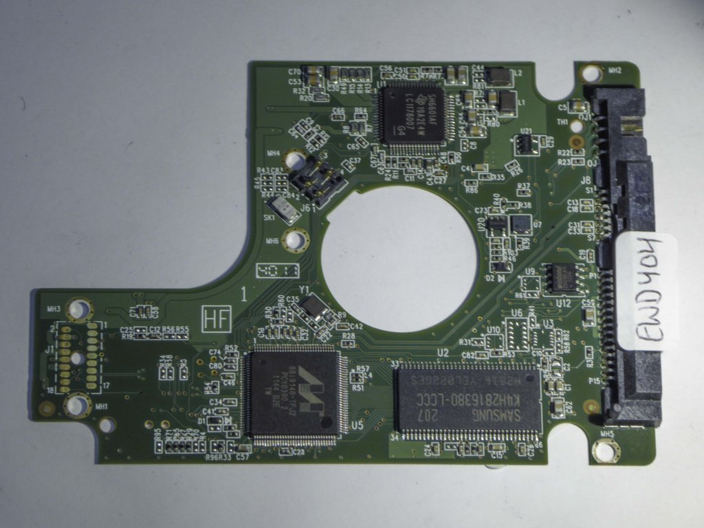 Western Digital WD2500BEKT-75PVMT1 2060-771692-006 REV A  PCB for Sale