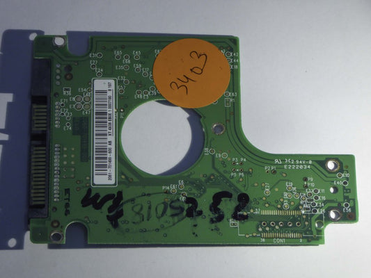Western Digital WD2500BEVS-60UST0 2060-701499-000 REV A  PCB for Sale