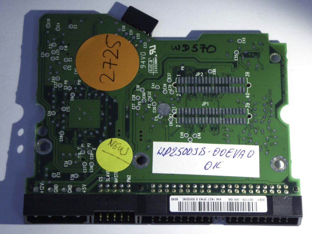 Western Digital WD2500JB-00EVA0 2060-001179-003 REV A  PCB for Sale