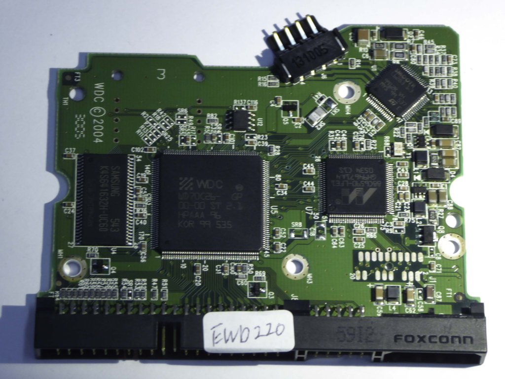 Western Digital WD2500JB-00GVC0 2060-701265-001 REV A  PCB for Sale