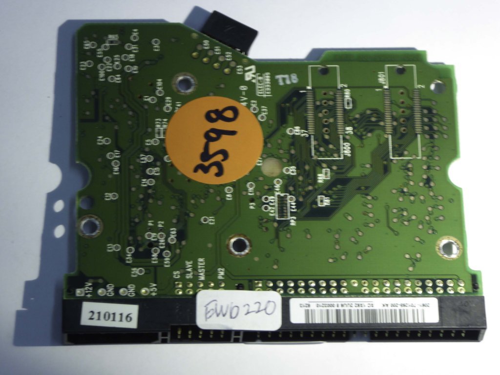 Western Digital WD2500JB-00GVC0 2060-701265-001 REV A  PCB for Sale