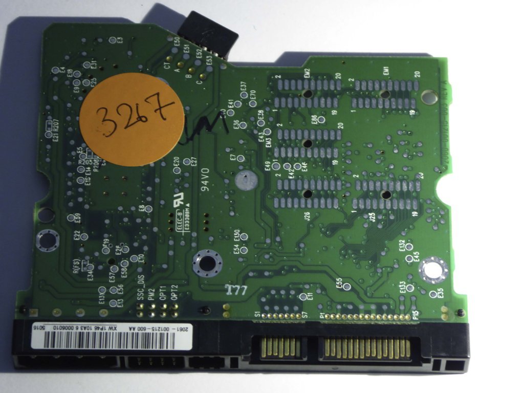 Western Digital WD2500JD-00GBB0 2060-001215-003 REV A  PCB for Sale