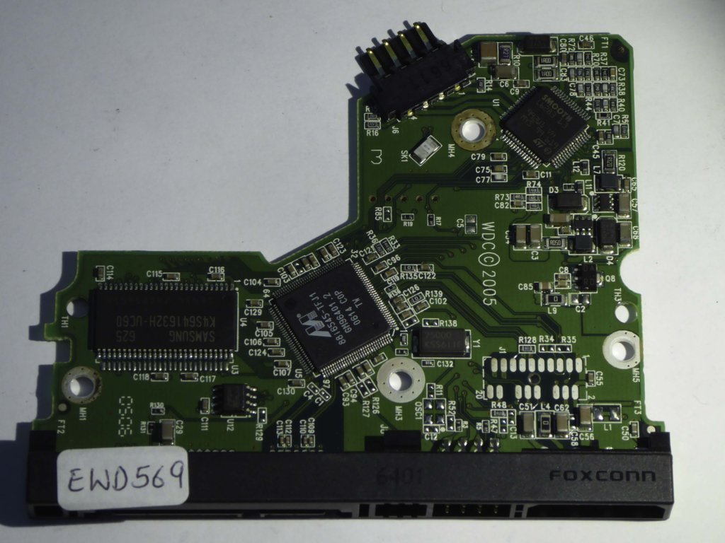 Western Digital WD2500JS-40SGB0 2060-701335-005 REV A  PCB for Sale