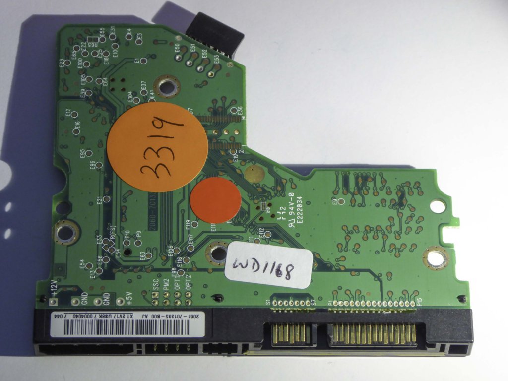 Western Digital WD2500JS-40YGB0 2060-701335-005 REV A  PCB for Sale