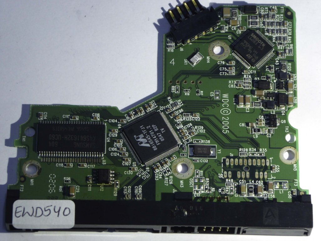 Western Digital WD2500JS-75NCB1 2060-701335-005 REV A  PCB for Sale