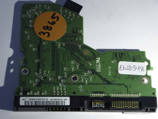 Western Digital WD2500JS-75NCB3 2060-701335-005 REV A  PCB for Sale