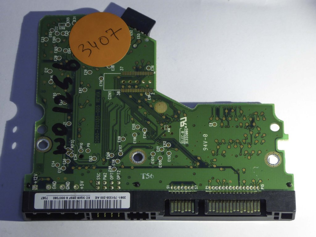 Western Digital WD2500YS-01SHB1 2060-701335-005 REV A  PCB for Sale