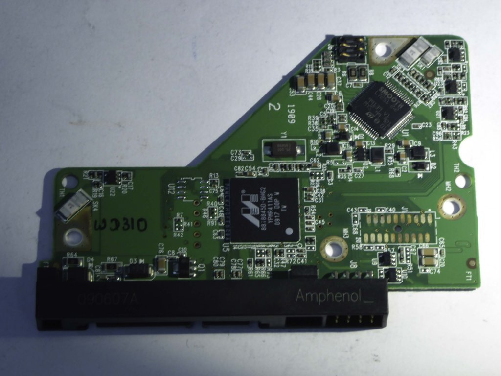 Western Digital WD2502ABYS 2060-701537-004 REV A  PCB for Sale