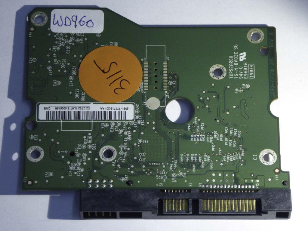 Western Digital WD3009FYPX-09AAMBO 2060-771716-001 REV A  PCB for Sale