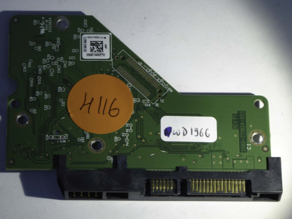 Western Digital WD30EFRX-68AX9N0 2060-771824-003 REV P1  PCB for Sale