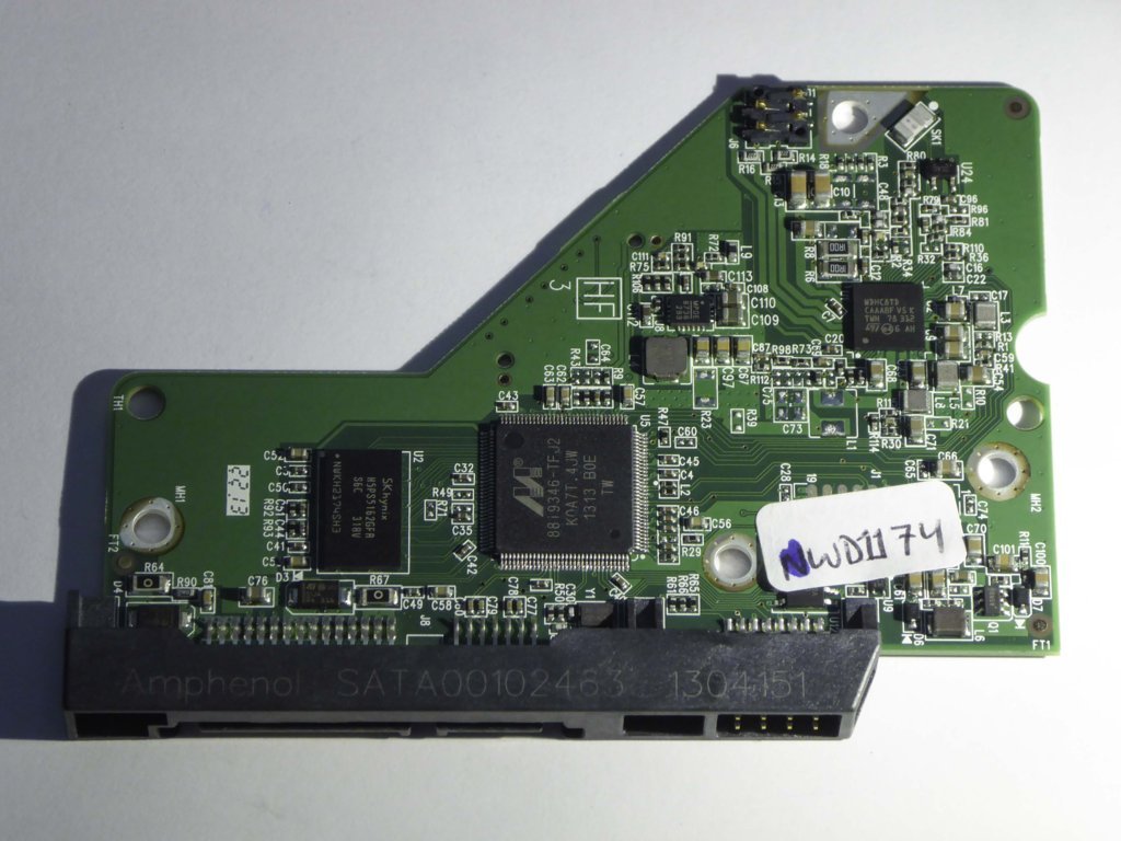 Western Digital WD30EURS-63SPKY0 2060-771824-003 REV A  PCB for Sale