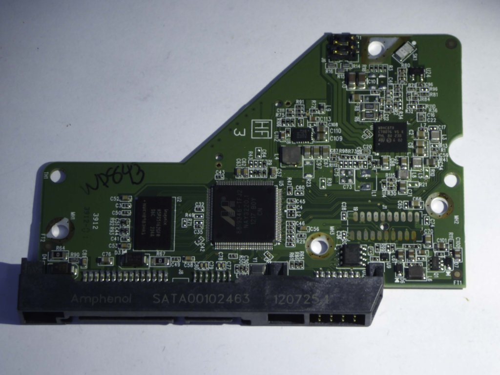 Western Digital WD30EZRX-00DC0B0 2060-771824-003 REV A  PCB for Sale