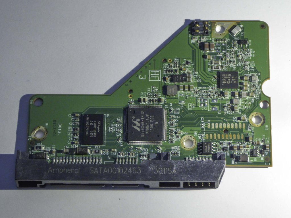 Western Digital WD30EZRX-00DC0B0 2060-771824-003 REV A  PCB for Sale