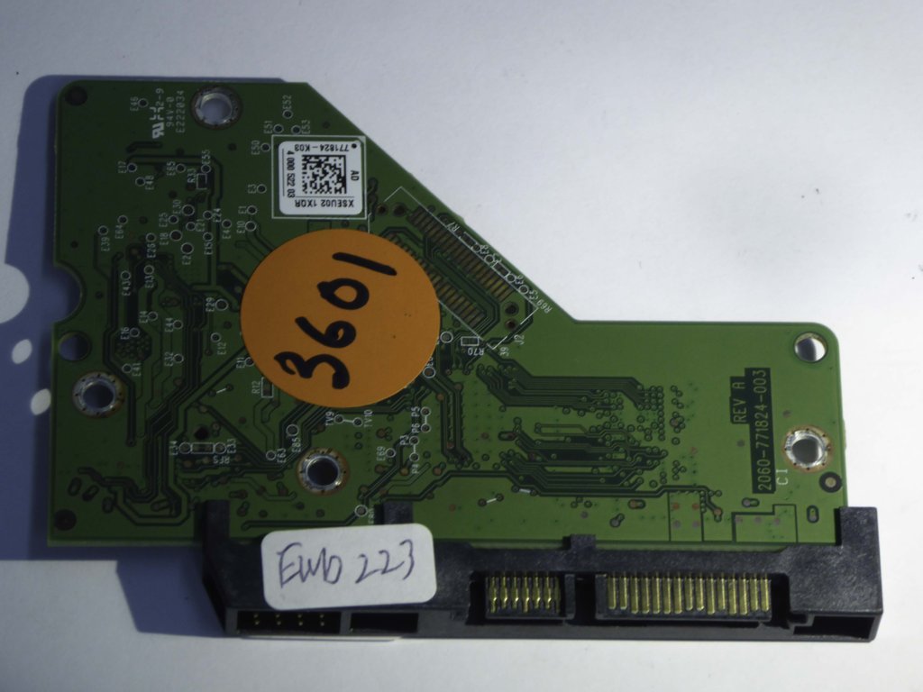 Western Digital WD30EZRX-00DC0B0 2060-771824-003 REV A  PCB for Sale