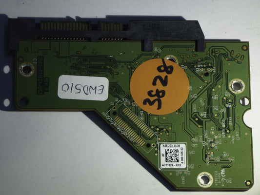 Western Digital WD30EZRX-00DC0B0 2060-771824-003 REV A  PCB for Sale