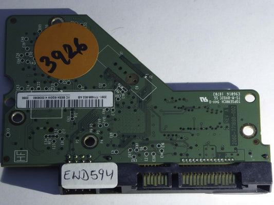 Western Digital WD30EZRX-00MMMB0 2060-771698-002 REV A  PCB for Sale