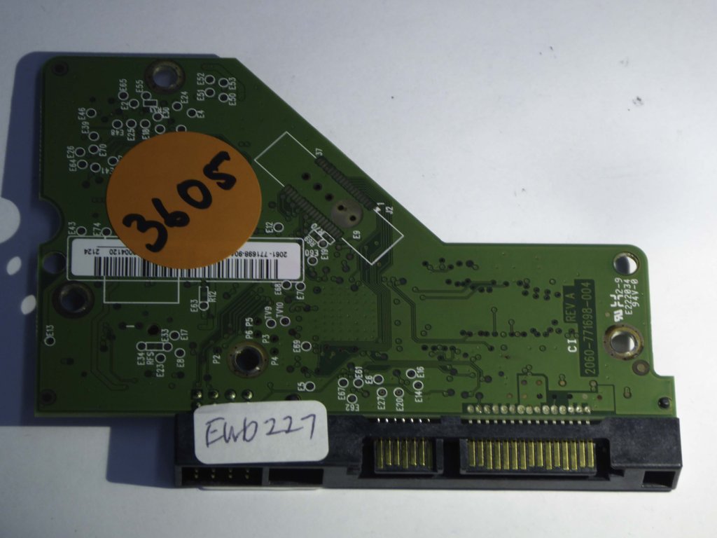Western Digital WD30EZRX-00MMMB0 2060-771698-004 REV A  PCB for Sale