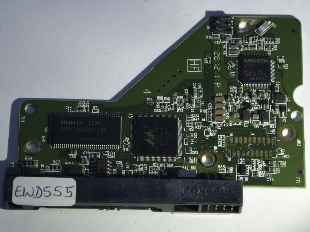 Western Digital WD30EZRX-00MMMB0 2060-771698-004 REV A  PCB for Sale