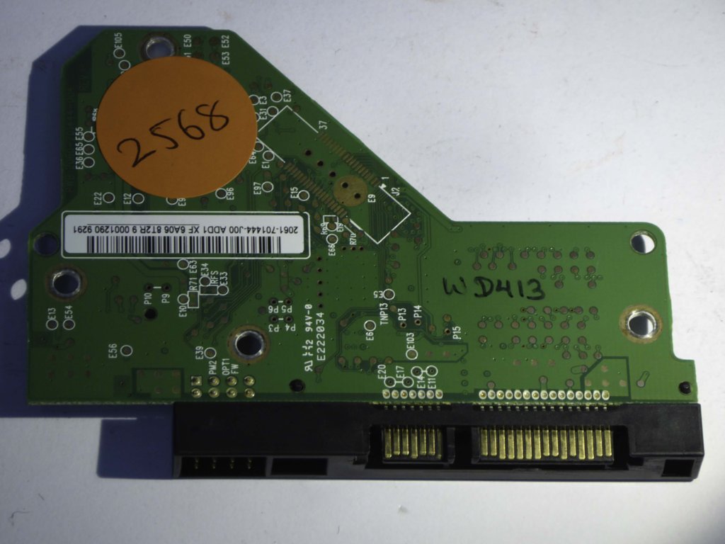 Western Digital WD3200AAJS-40VWA1 2060-701444-004 REV A  PCB for Sale