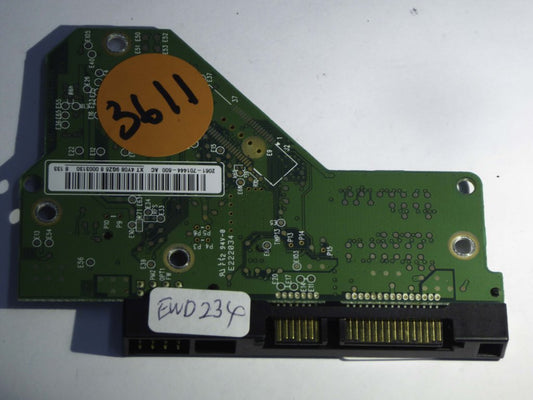 Western Digital WD3200AAJS-40VWA1 2060-701444-004 REV A  PCB for Sale