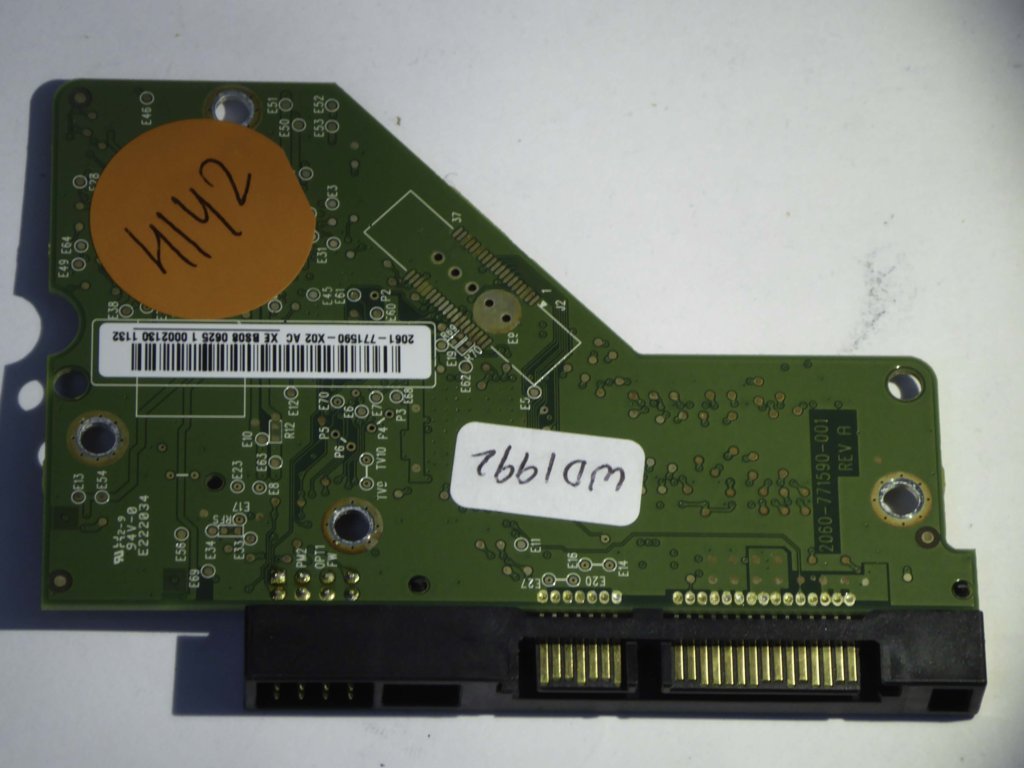 Western Digital WD3200AAJS-60Z0A0 2060-771590-001 REV A  PCB for Sale
