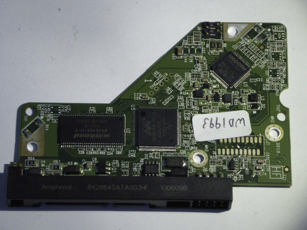 Western Digital WD3200AAJS-60Z0A0 2060-771590-001 REV A  PCB for Sale